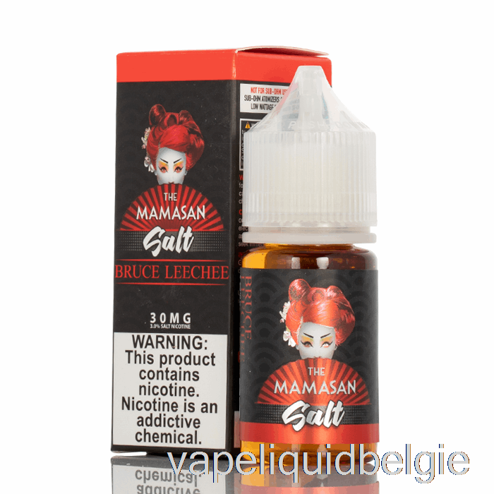 Vape Vloeistof Bruce Leechee - Het Mamasanzout - 30ml 30mg